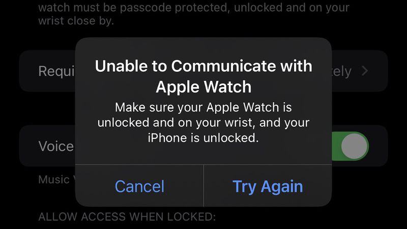 iPhone 13 用戶反應無法與 Apple Watch 通訊，解鎖手機