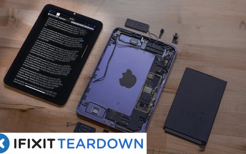 iFixit 拆解 iPad mini 6：解釋 LCD 螢幕抖動原因