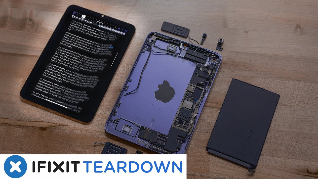 影片 Ifixit 拆解ipad Mini 6 解釋lcd 螢幕抖動原因 Iphone News 愛瘋了