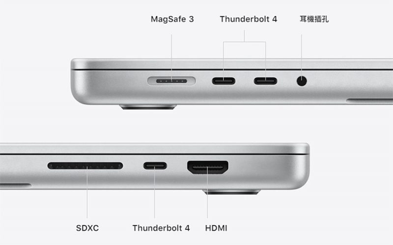 2021 MacBook Pro 的 SD 卡插槽支援 UHS-II，讀寫速度 312 MB/s