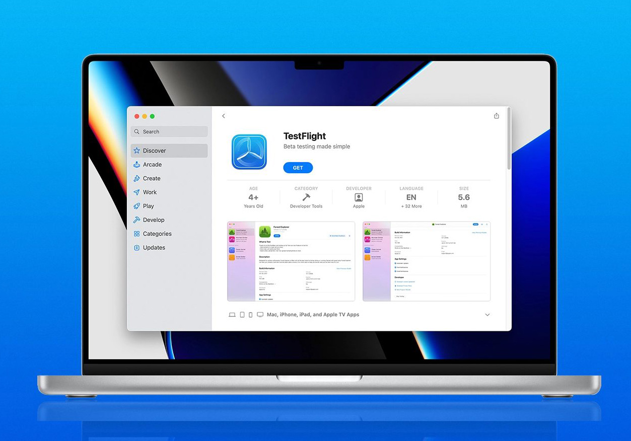 Mac 版 TestFlight 開放下載！讓您測試 Beta 版 macOS App