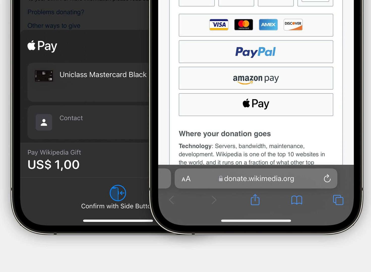 維基百科宣布支援 Apple Pay，方便蘋果用戶捐款