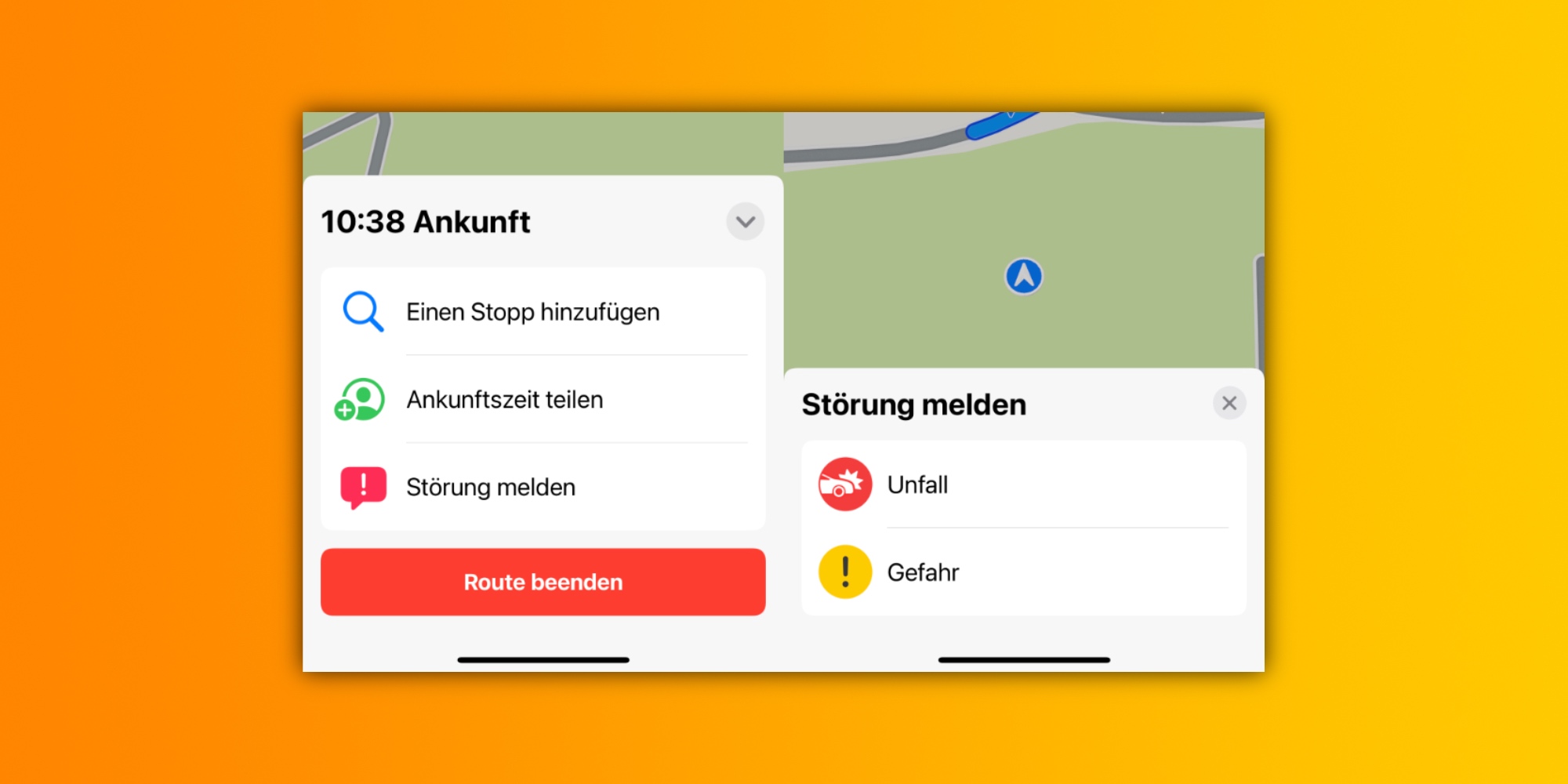 德國、西班牙的蘋果地圖用戶現在可以回報交通事故