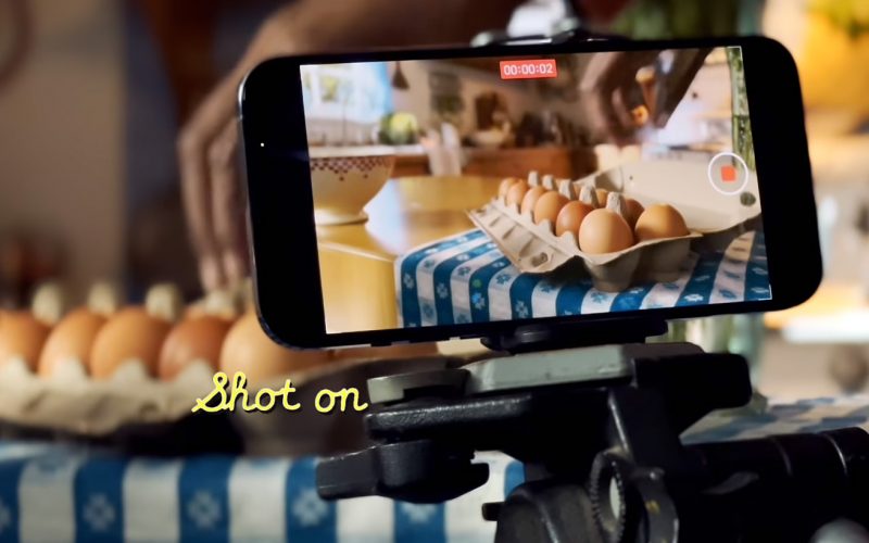 【蘋果影片】用一盒蛋和 iPhone 13 如何拍出質感大片