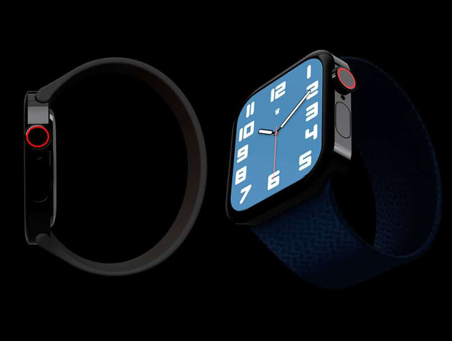 蘋果專利申請中披露了 Apple Watch 的平邊設計
