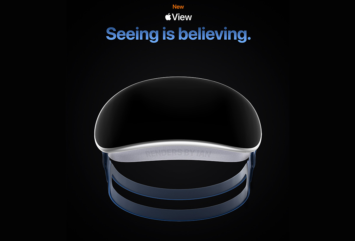 Apple View：蘋果 AR/VR 頭戴設備概念設計