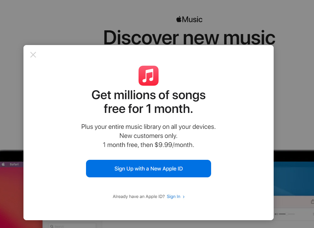 Apple Music 試聽縮短至 1 個月！買蘋果產品免費聽半年