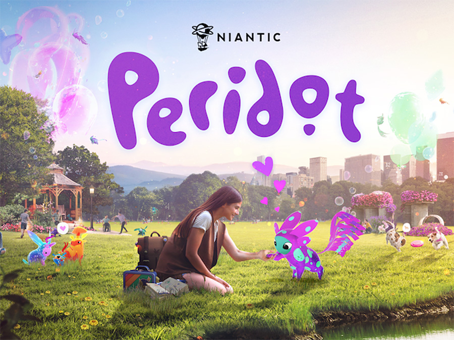 寶可夢開發商發布AR虛擬寵物遊戲 - Peridot
