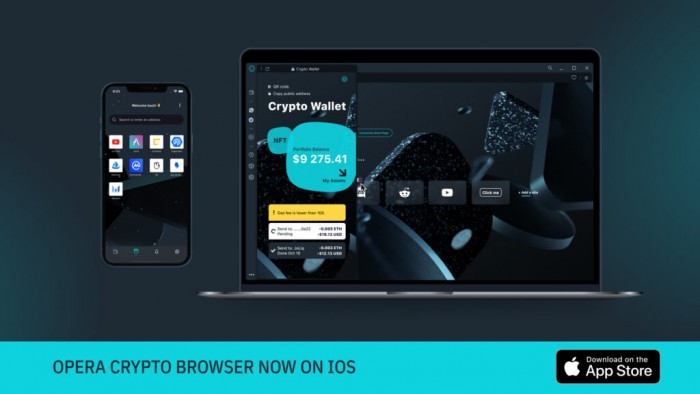 Opera 推出 iOS 版加密錢包、Web3 區塊鏈瀏覽器 | iOS瀏覽器, Opera, Opera Crypto Browser, Web3 | iPhone News 愛瘋了