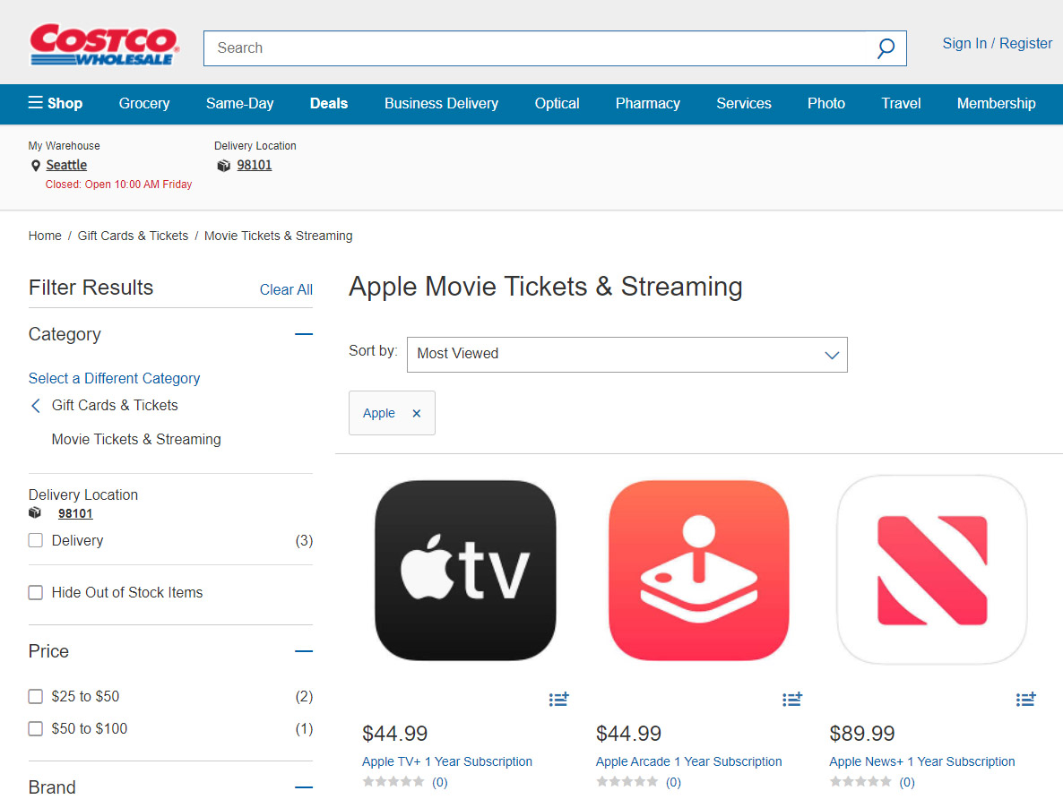 Costco 開始以優惠價銷售蘋果新聞、戲劇和遊戲訂閱 | Apple News+ | iPhone News 愛瘋了