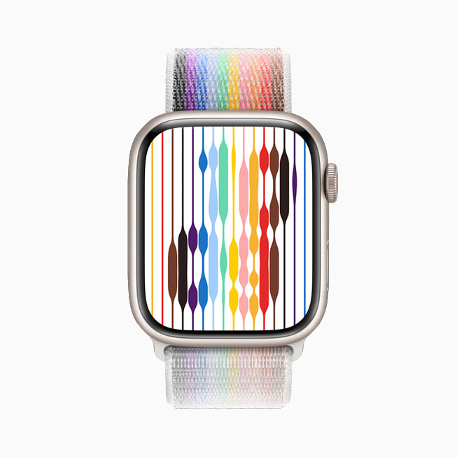 蘋果推出 2022 新款 Apple Watch 彩虹版驕傲錶帶 | Apple Watch, LGBTQ+, 彩虹錶帶, 驕傲 | iPhone News 愛瘋了