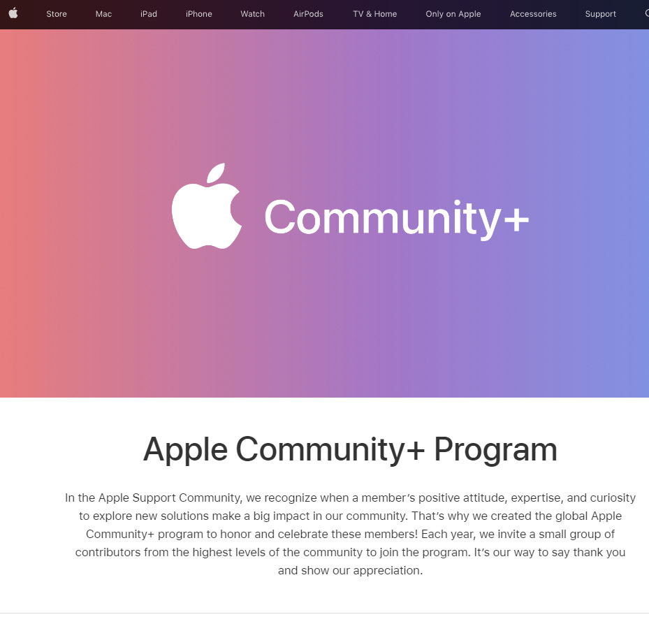 蘋果推出 Apple Community+ 計劃！獎勵支援社區中的貢獻者 | Apple Community+, Apple News, 蘋果新聞, 蘋果社區+ | iPhone News 愛瘋了