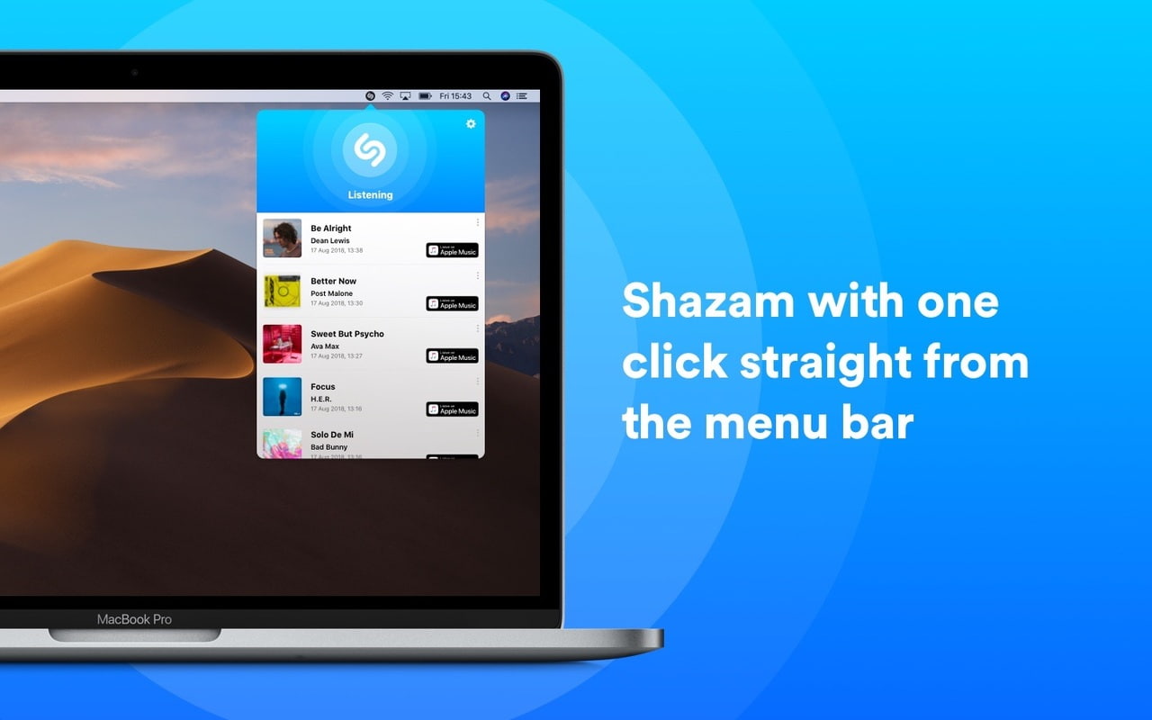 Mac 版 Shazam 應用獲得蘋果晶片支援，新圖標 | Mac App Store, macOS, Shazam for Mac, 找歌好幫手, 聽音辨曲 | iPhone News 愛瘋了