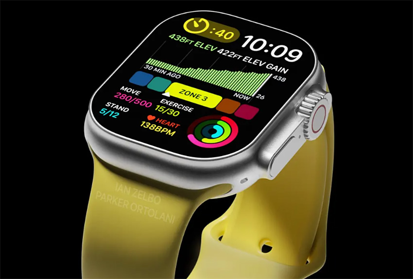 Apple Watch Pro 渲染圖欣賞！喜歡嗎