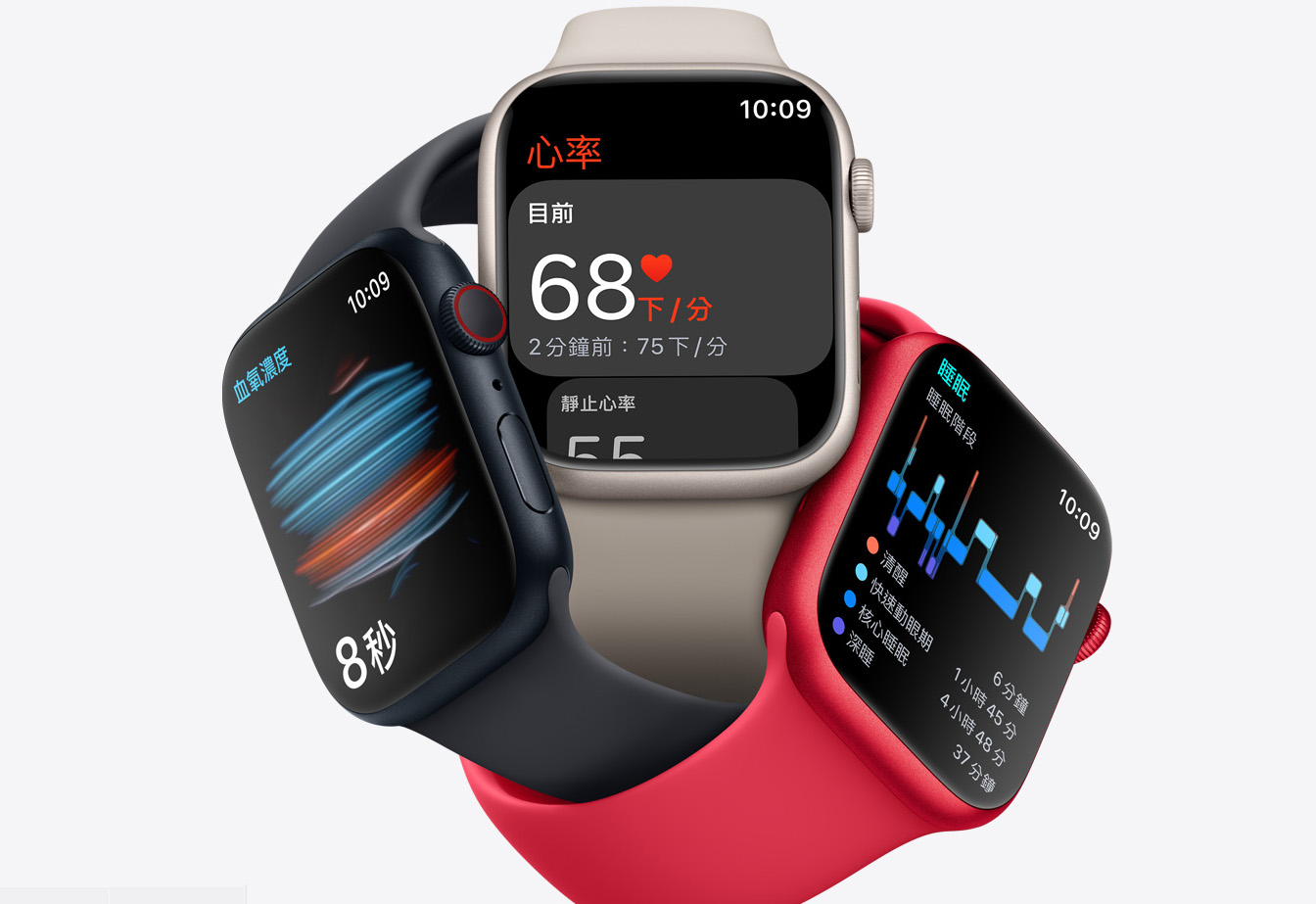 Apple Watch Series 8需要戴五晚來建立起手腕基準温度