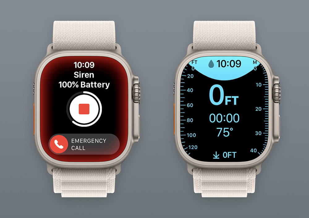 Apple Watch Ultra獨家《警笛》和《水深》應用開放下載