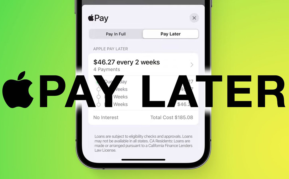 蘋果「先買後付」Apple Pay Later延後到iOS 16.4推出