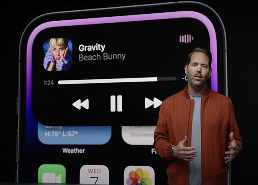 蘋果：「動態島」代表了iPhone五年來首次重大用戶體驗變化