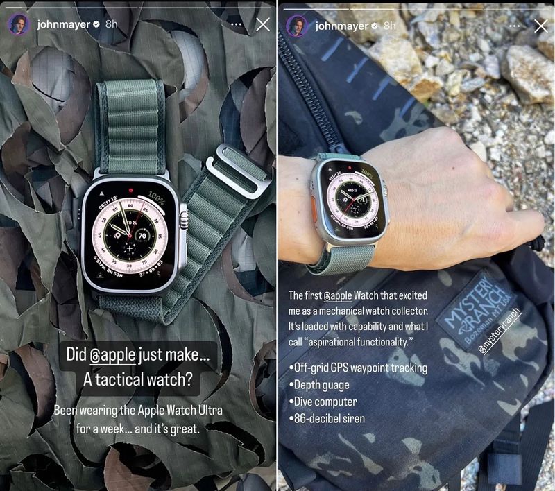 機械錶收藏家：Apple Watch Ultra是第一款讓我興奮的蘋果手錶