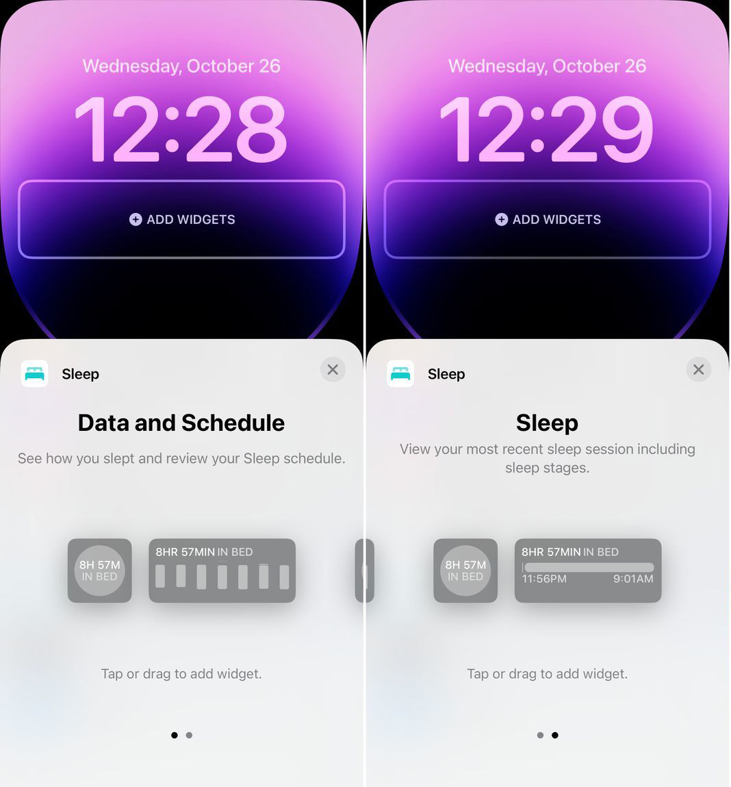 iOS 16.2 加入睡眠小工具！就寢時間一目了然 | Apple News, iOS 16.2, iPhone 14 Pro, iPhone小工具, 睡眠小工具 | iPhone News 愛瘋了