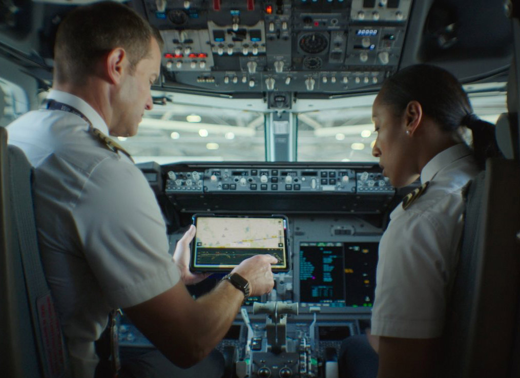 透過iPad和iPhone，聯合航空與蘋果建立了聯繫