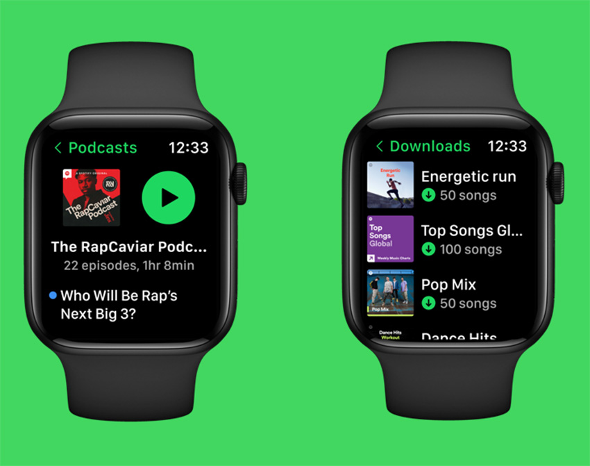在Apple Watch上享受全新Spotify體驗：從您手腕上的DJ