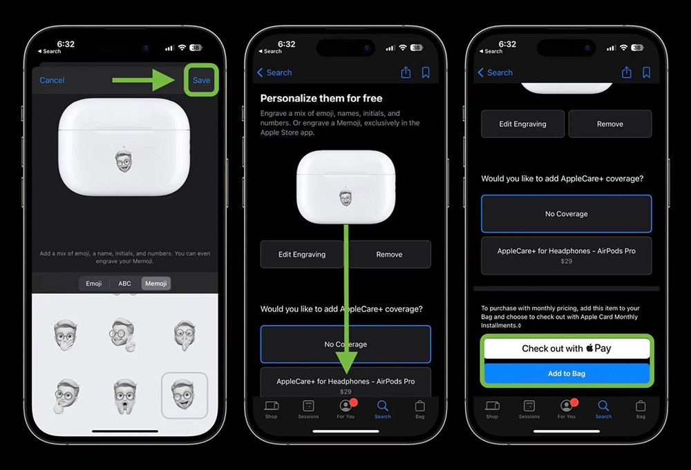現在可以把Memoji免費鐫刻在AirPods充電盒 | AirPods, Apple Store App, Memoji, 鐫刻 | iPhone News 愛瘋了