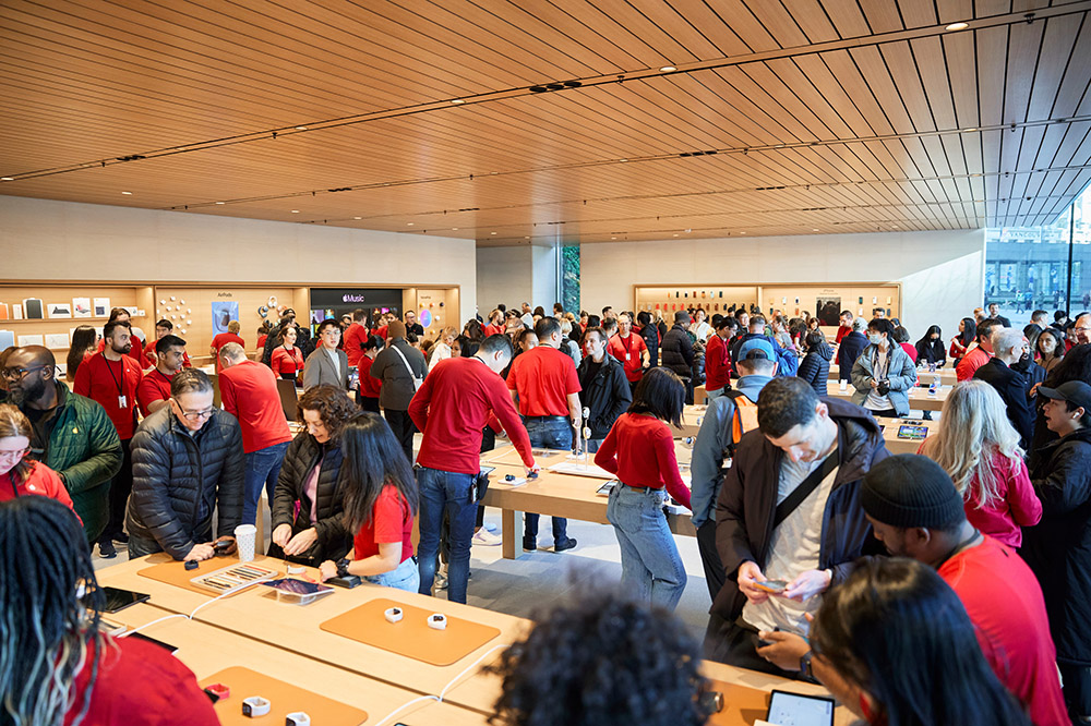 溫哥華蘋果太平洋中心店開業，人潮洶湧 | Apple Pacific Centre, Apple Store, 蘋果商店, 蘋果直營店 | iPhone News 愛瘋了