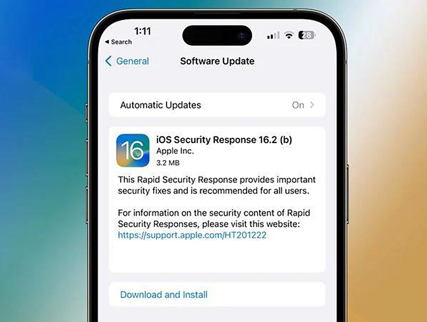 蘋果為iOS 16.2測試版發布第二個安全響應更新