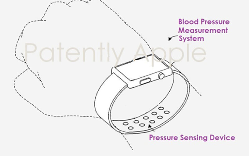 蘋果申請 Apple Watch 無創測量血壓專利