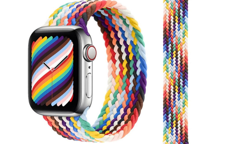 未來 Apple Watch 錶帶可依用戶穿搭改變顏色