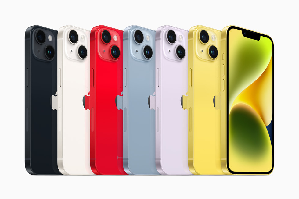 蘋果推出黃色新款 iPhone 14 / iPhone 14 Plus