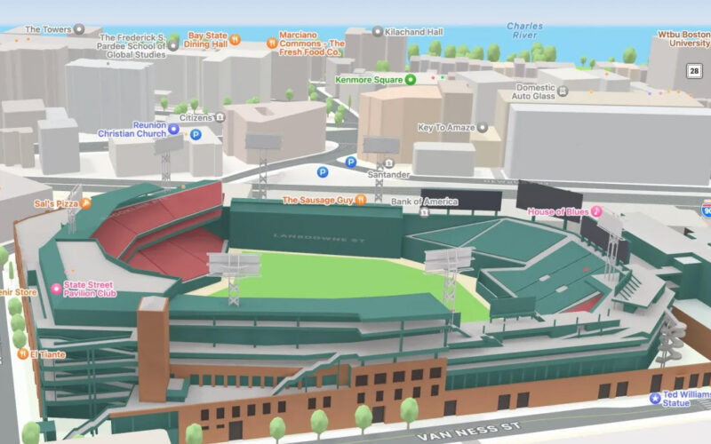 Apple Maps 3D 體驗現已擴展到波士頓