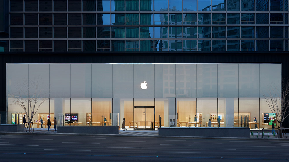 Apple 江南零售店開幕，提供 Today at Apple 課程與最新產品
