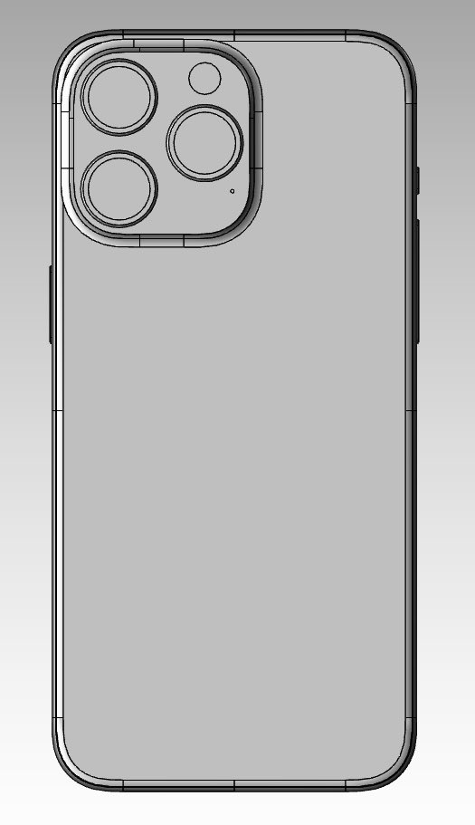 iPhone 15 Pro Max CAD渲染圖欣賞！攝像頭升級揭密