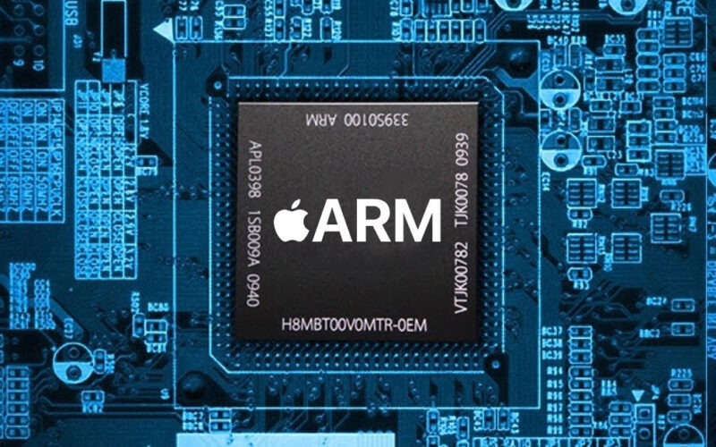 蘋果Apple Silicon獨佔ARM晶片市場90%