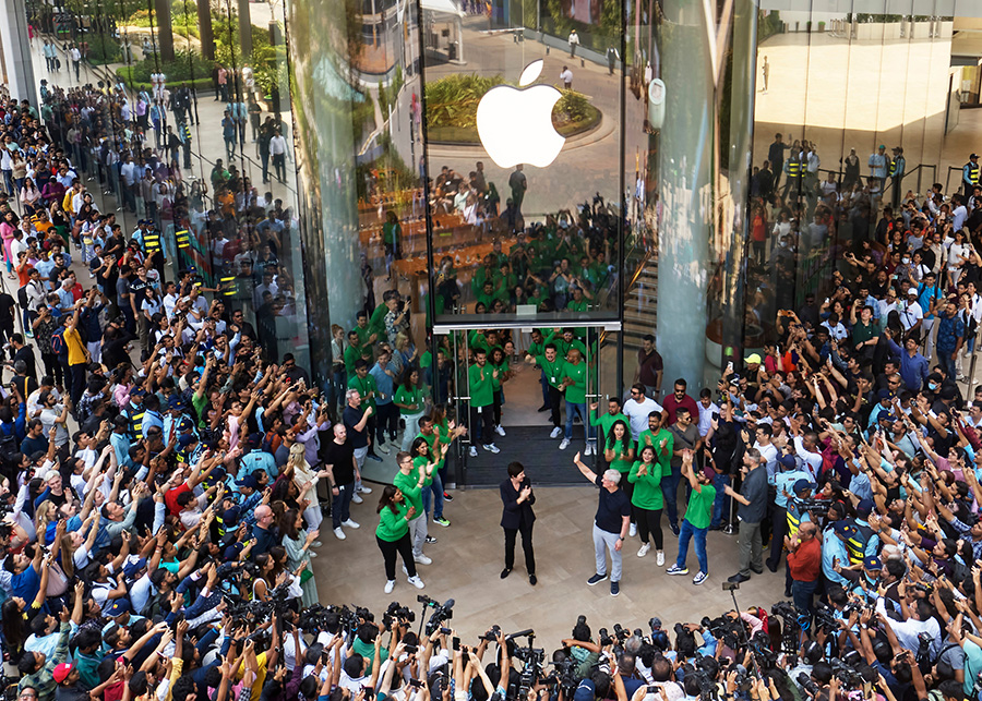 印度孟買的Apple BKC店現已開業