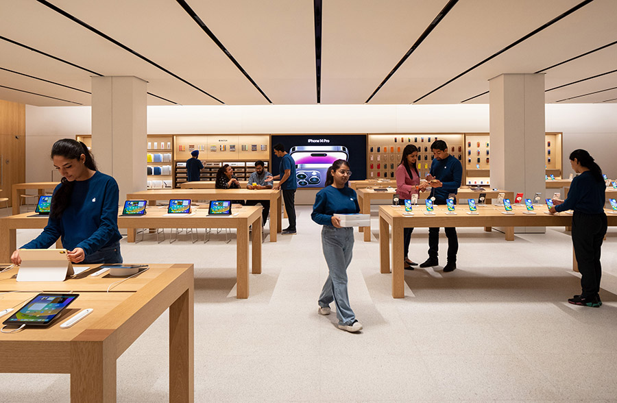 Apple Saket 首家零售店即將在印度新德里開幕