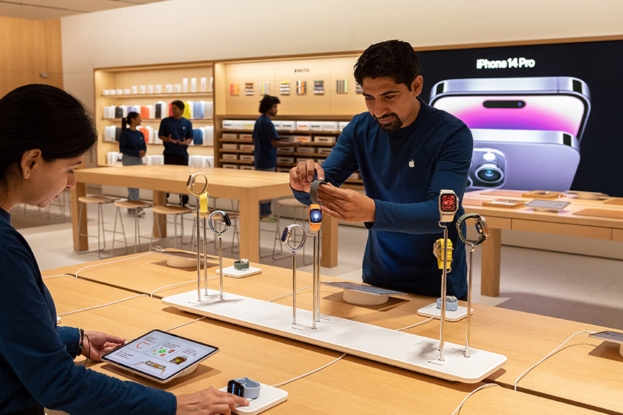 Apple Saket 印度第二家蘋果商店於新德里開幕