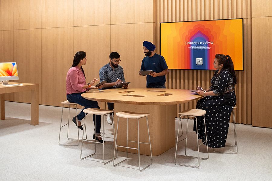 Apple Saket 印度第二家蘋果商店於新德里開幕 | Apple Saket, Apple Store, 印度, 新德里, 蘋果商店 | iPhone News 愛瘋了