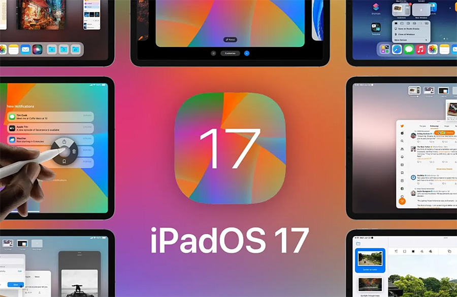 iPadOS 17 將引入全新鎖機和常亮隨顯特性 | iPad Pro, iPadOS, iPadOS 17, OLED 面板, 息屏顯示, 鎖屏特性 | iPhone News 愛瘋了
