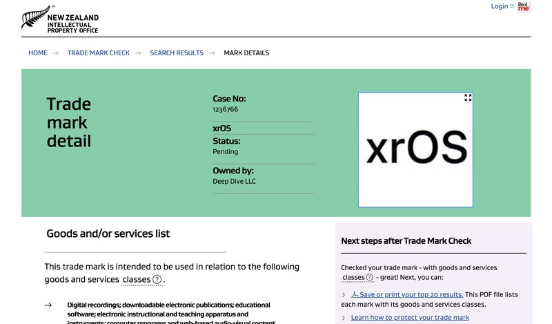 蘋果註冊「xrOS」商標，WWDC頭戴式裝置發布在即