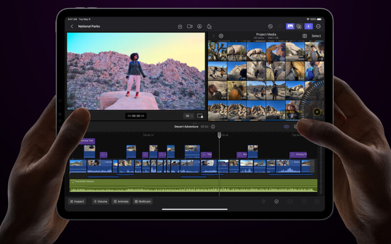 iPad版Final Cut Pro開放下載！平板上也能專業影片製作