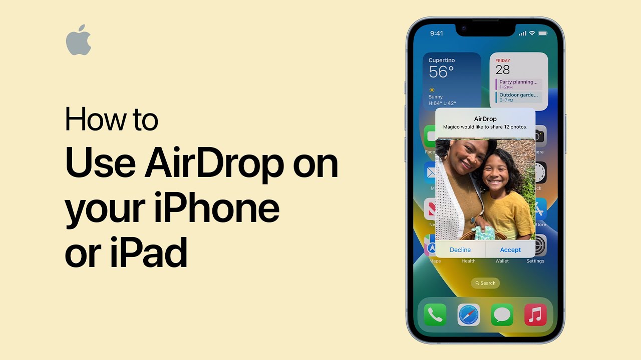 How to use AirDrop on your iPhone or iPad | Apple Support