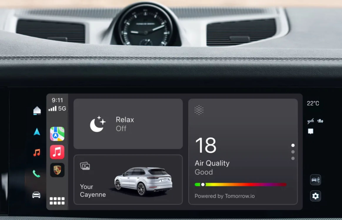 保時捷CarPlay更新：掌握空調等功能，讓駕駛更便捷