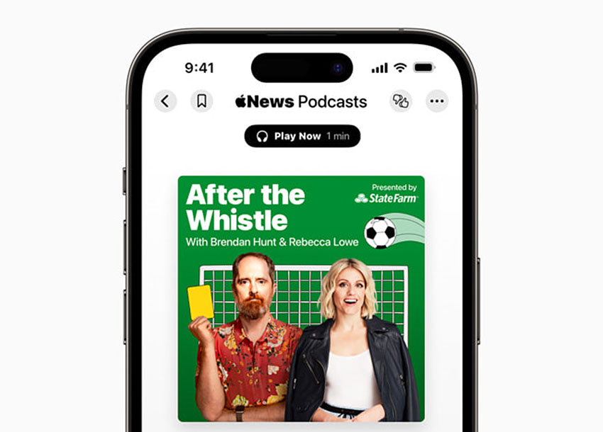 蘋果宣布《After the Whistle》第二季Podcast節目回歸