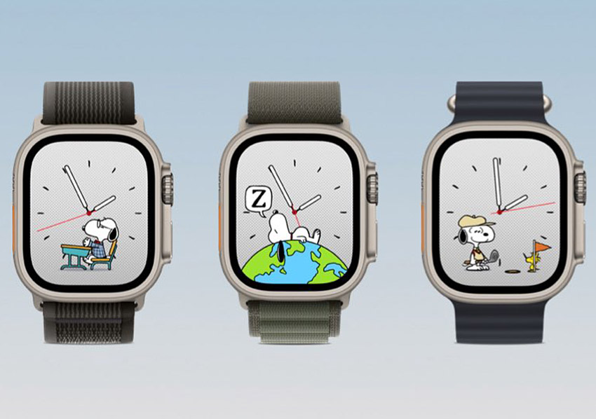 全新Snoopy表面！watchOS 10帶來可愛卡通角色的魅力