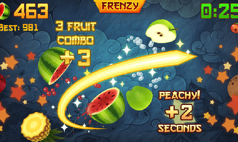 《水果忍者》經典版 - 最好玩的 iPhone 斬水果遊戲