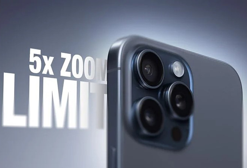 iPhone 15 Pro Max為何選5倍光學變焦，而不是8倍或10倍