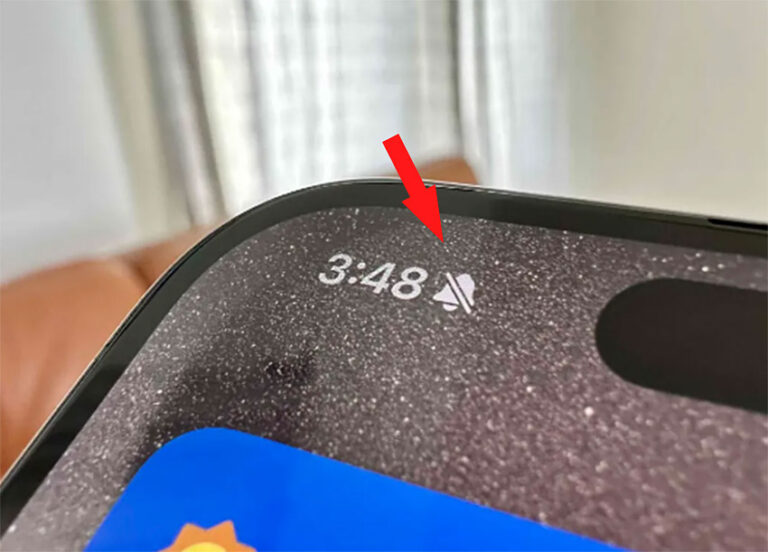iPhone 15 Pro 如何隱藏靜音鈴聲圖標